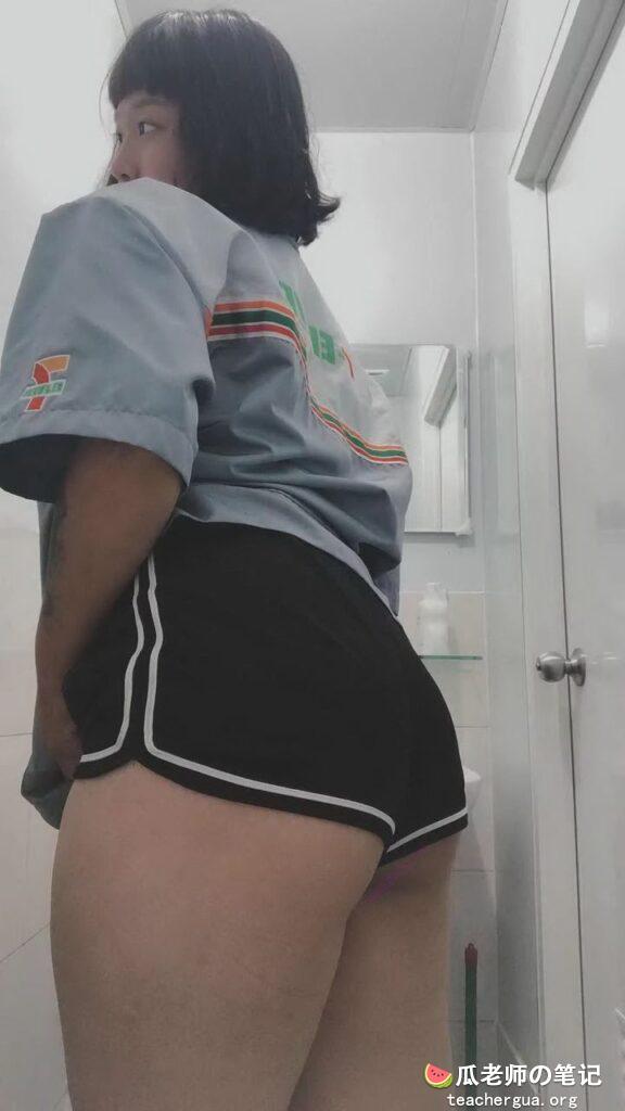 7-E1EVEN 全国连锁 #便利店 实习店员豪乳妹子不雅自拍片泄漏（附IG）